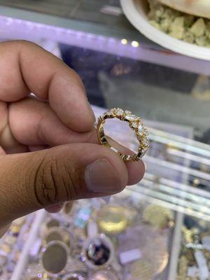 My wife's wedding band.