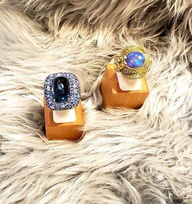 Fine Jewelry, Sapphires and Opals