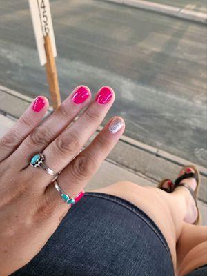 Golden Nails