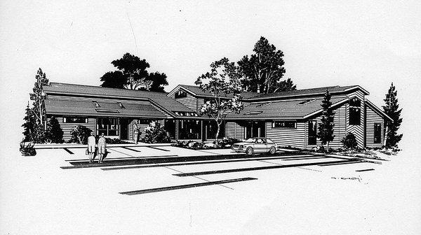 A law office addition and remodel we designed.