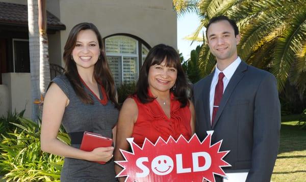 The Ana Smith Team: Victoria, Ana, Xander