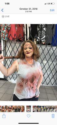 Halloween makeup Sp/x