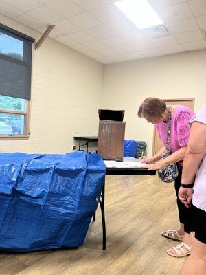 Time capsule opening