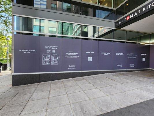 Windows graphics for retail store