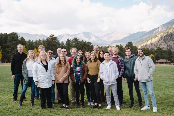 We gathered in Estes Park, Colorado, for our 2022 annual retreat.