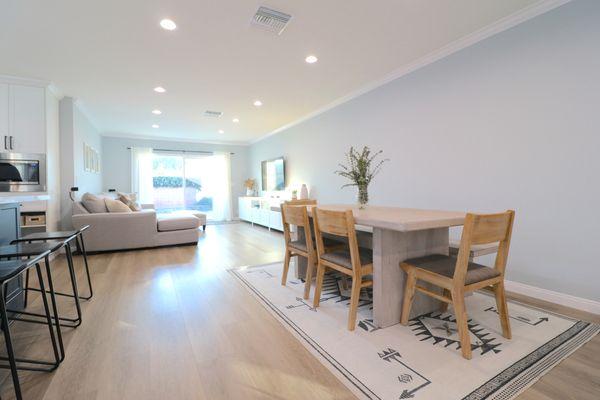 New Open space for dining