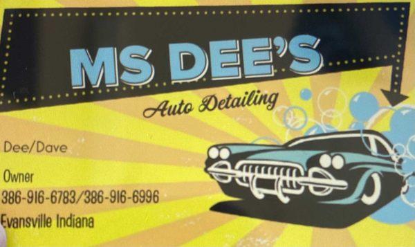 MS DEE's Auto Detailing