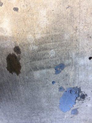 The leak that was supposed to be fixed.