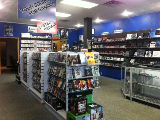 Right when you walk in.