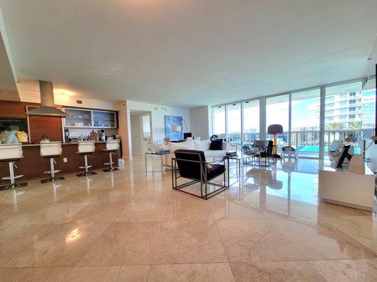If You're Interested In The Latest Offerings Like This One Call Me!
.....Sought After Beach Club 3 Residence. Marble Floors Throughout