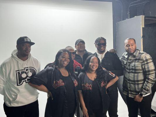 Group photo in The Soundstage