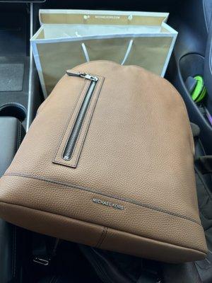 Beautiful laptop backpack