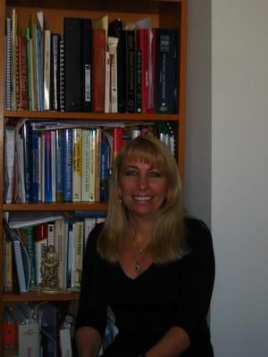 Dr. Patricia in her Manhattan office