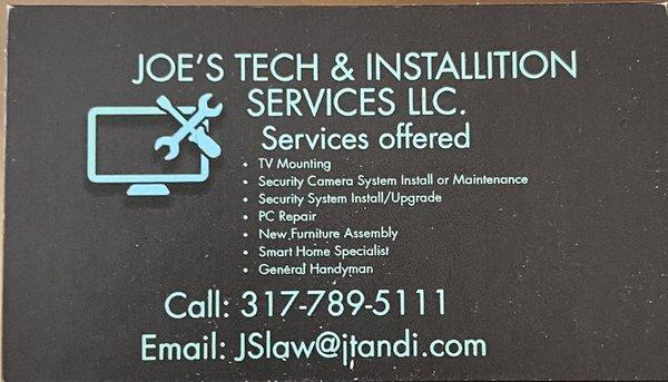 Joe's Tech & Installation Services