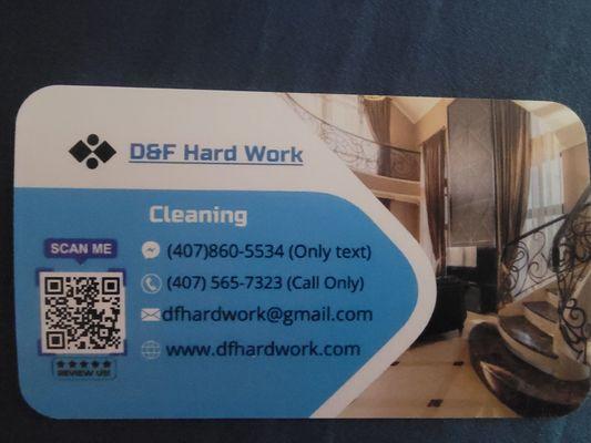 D&F Hard Work