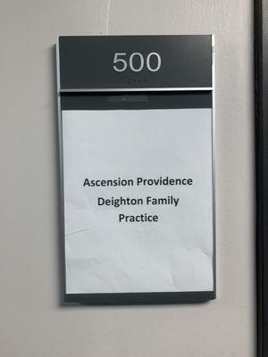 Ascension Providence Deighton Family Practice