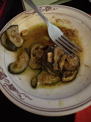 Delicious zucchini appetizer