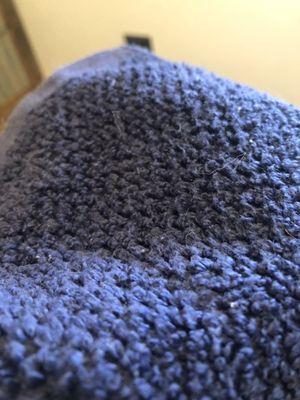 All these linens had lots of weird fuzzies and hairs