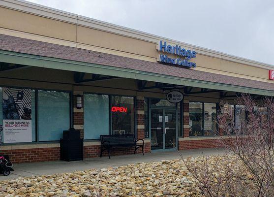Storefront for Heritage Wine Cellars