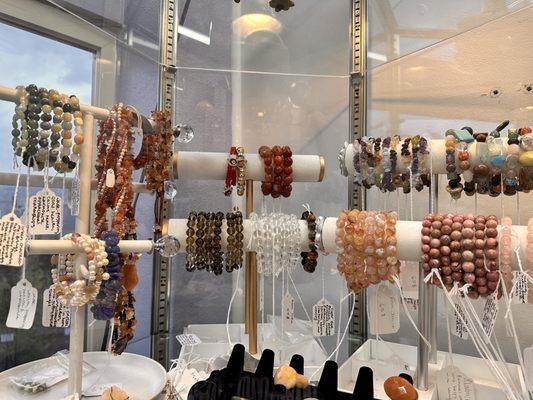 Protection & crystals bracelets