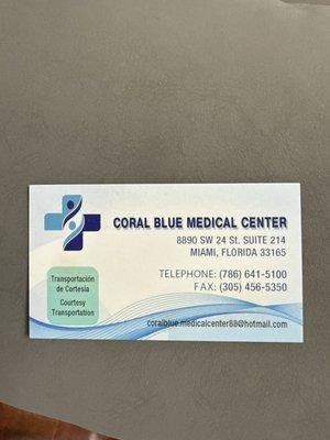 Coral Blue Medical Center