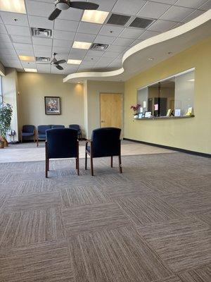 Chatham Heart Center patient lobby.