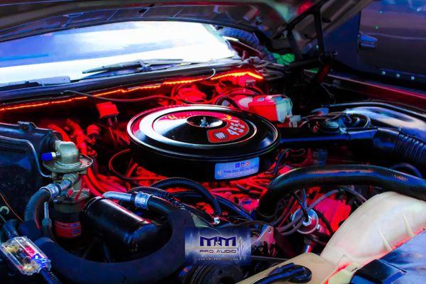 Engine LED lights on Buick Electra