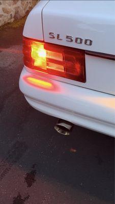 Photo of the exhaust!