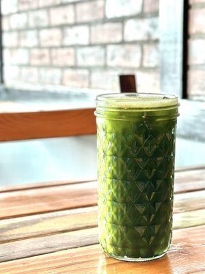 Matcha Tea Glassware is a nice touch.