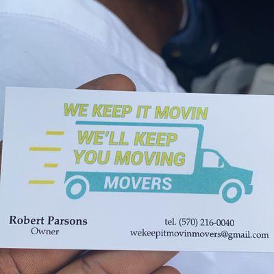 We Keep It Movin’ Movers