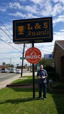Baton Rouge Music Exchange Storefront Sign