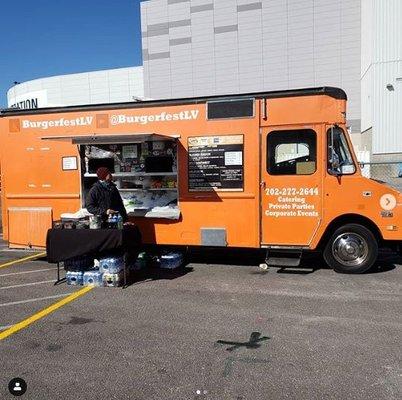 Burgerfest Food Truck at the Las Vegas Convention Center.