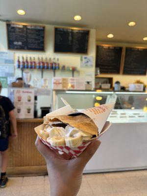 10. Banana and Nutella