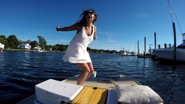 Dance on the Deck with wireless Bluetooth Speakers