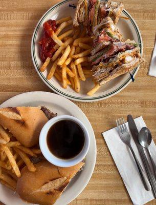 Loved the French dip and crispy chicken club sandwich so much that I dragged my fiancé to go there again the next morning!