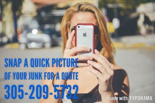 Send us a quick picture of it for a quote 305-209-5732!