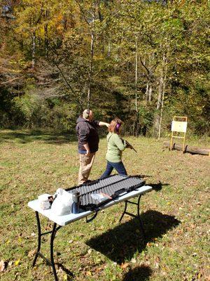 Beginner shotgun class