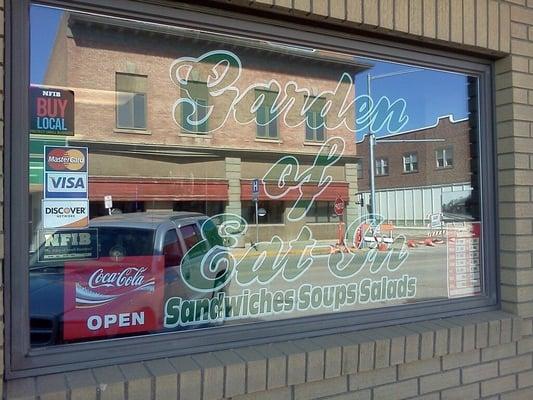 Garden of Eat In serves sandwiches, soups, and salads