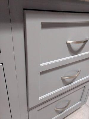 Drawer doesn't close properly.