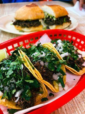 Barbacoa tacos $1.95 each