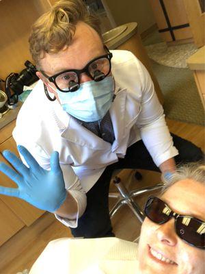 Just getting my teeth fixed up!