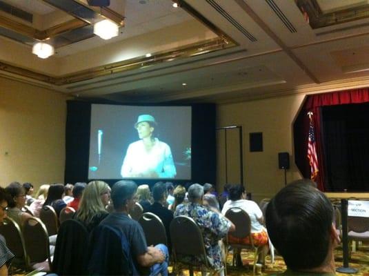 Chef Brooke, owner of The Green Boheme, speaking about proper juicing and making green smoothies. She had some good info!