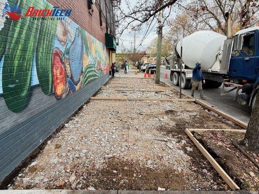 Brick Tech Contracting Corp provides NYC DOT-approved sidewalk violation removal for commercial and residential properties citywide.