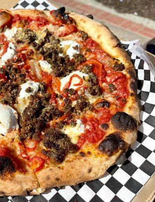 "Sausage" from Red Pizza Menu