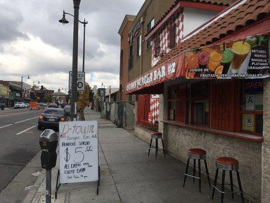 $5.00 Huaraches all day!