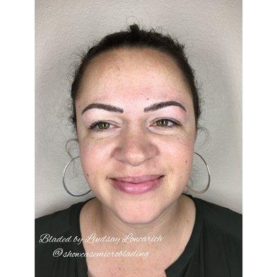 This client needed a top up. So I gave her one. Beautiful brows for this beauty.