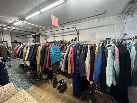 The winter coats are out!