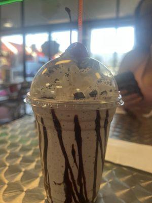 Chocolate milkshake