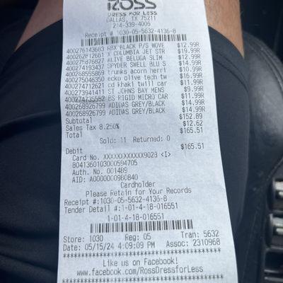 Ross Dress for Less