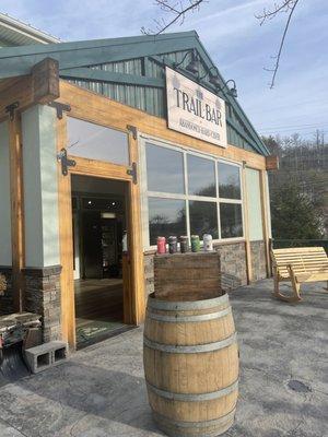 The Trail Bar at Kenco Outfitters - Outside view